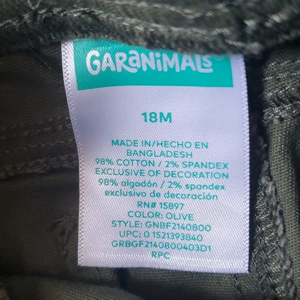 NWT 2 Pair Baby Garanimals Pants - Picture 2 of 6